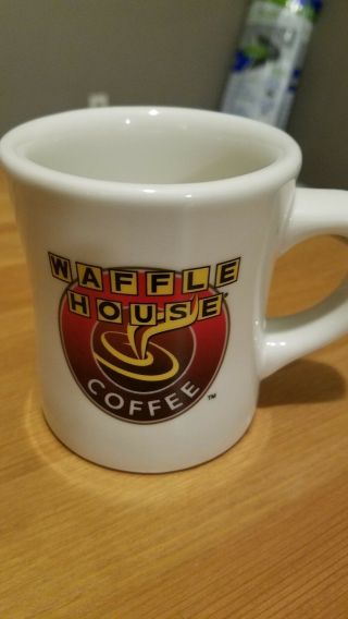 Waffle House Thick Heavy Mug Coffee Cup Americana Restaurant Ware