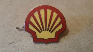 Rare Shell Oil Petrol Advertising Tanker Driver Cap Badge