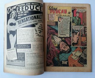 The Perfect Crime 9 Feb.  1951 Pre - Code Crime HTF Cross Publication VGD 3