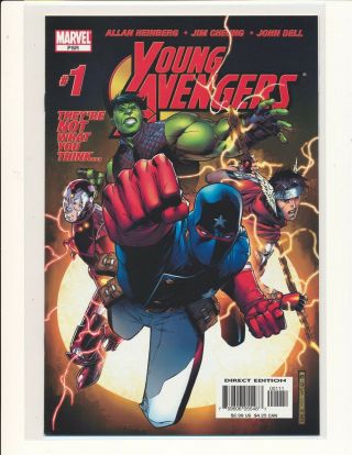 Young Avengers 1 (2005) 1st App Young Avengers,  Kate Bishop,  Standard Cover Vf,