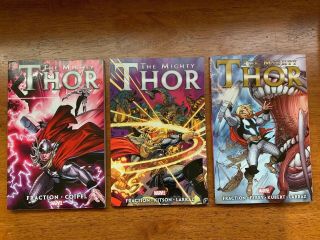 The Mighty Thor Vol.  1 2 3 Tpb Softcovers