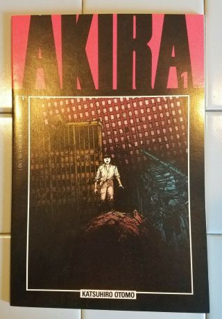 Akira 1 1st Print,  1988 Epic / Marvel Warner Bros.  Movie Coming Dicaprio,  Vf.