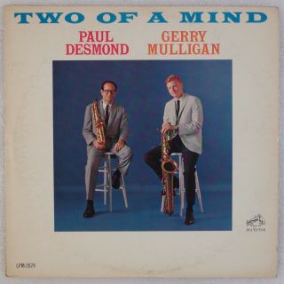 Paul Desmond,  Gerry Mulligan: Two Of A Mind Us Rca Mono Dg Jazz Lp Hear