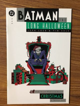 Batman The Long Halloween 3 Joker,  Jeph Loeb,  Tim Dc Comics 1997