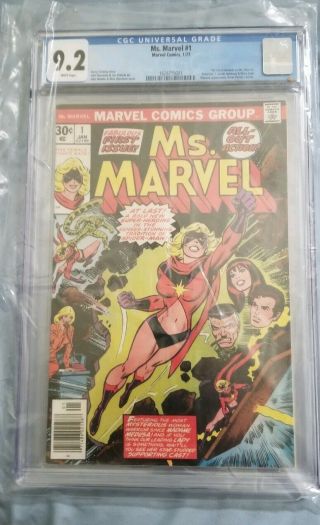 Ms.  Marvel 1 Cgc 9.  2 Carol Danvers Captain Marvel