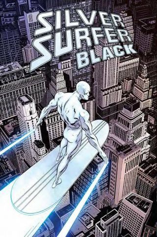 Silver Surfer Black 1 (of 5) Zeck Hidden Gem Variant 1:100 Marvel Comics