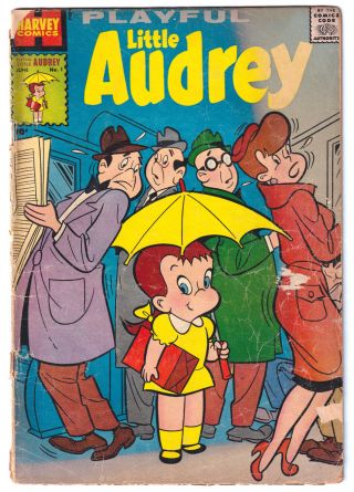 Little Audrey 1 (1957 Harvey) Scarce 1st Issue; Gd,  2.  5