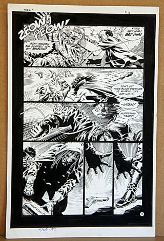 The Spider 3 Page 3 Art By Tim Truman Inks By Quique Alcatena