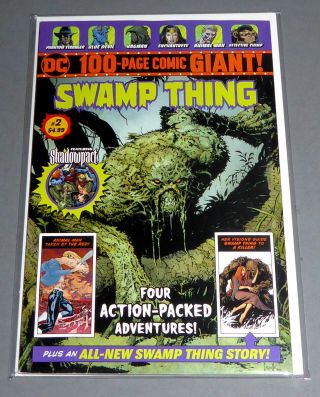 SWAMP THING 1,  2,  & Halloween,  3 Walmart 100 Pages Comics,  1st App Char Man 3