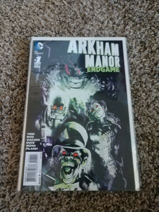 Arkham Manor 1 2 3 4 5 6 Complete Series Plus One Shot Arkham Manor End Game