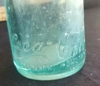 Oklahoma City,  OK Coca Cola Vintage Bottle Heel Script Straight Side 2