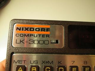 Vintage Nixdorf Computer LK - 3000 W Case 4