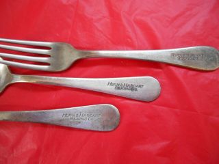 Vintage Horn & Hardart Baking Co.  2 Large Spoons and 1 Fork 2