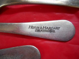 Vintage Horn & Hardart Baking Co.  2 Large Spoons and 1 Fork 3