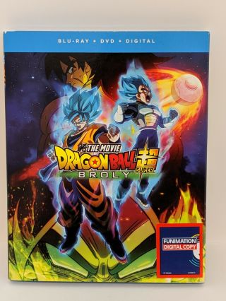 Dragon Ball Super: Broly - The Movie (blu - Ray,  Dvd,  Digital)