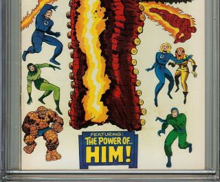 Marvel ' s Greatest Comics 50 CGC 7.  0 FANTASTIC FOUR Jack Kirby Cover HIM Warlock 4