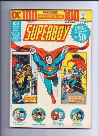 Dc 100 Page Spectacular 15 F/vf 7.  0 Superboy