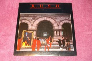 1981 Rush " Moving Pictures " Near With Inner Classic Rock Lp Vinyl Record