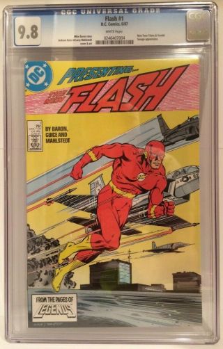 Flash 1 Cgc 9.  8 Nm/mt White Pages,  Solo Flash Movie Soon? Hot Book