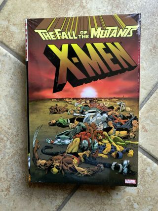 Marvel Omnibus - X - Men Fall Of The Mutants - Rare Oop