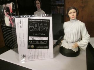 Princess Leia Gentle Giant Mini Bust Star Wars A Hope