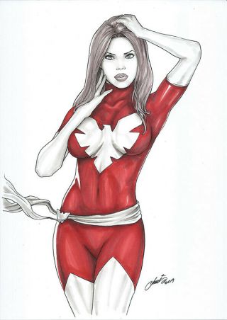 Sexy Jean Grey Drawing Hm1art Art Xmen Uncanny Phoenix Girl Comics 213