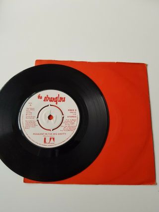The Stranglers Choosey Susie / Peasant In The Big Shitty Rare Nm 3.