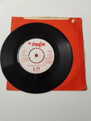 The Stranglers Choosey Susie / Peasant In The Big Shitty Rare NM 3. 2