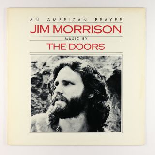 Doors W/ Jim Morrison - An American Prayer Lp - Elektra Vg,