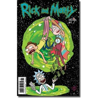 Oni Press Mexico Rick And Morty 1 Kamite Exclusive Variant Cover