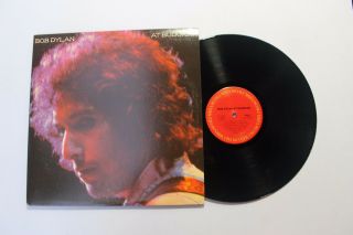 Bob Dylan At Budokan Lp Columbia Pc2 - 36067 Us 1979 Vg,  Gold Stamp Promo 6a