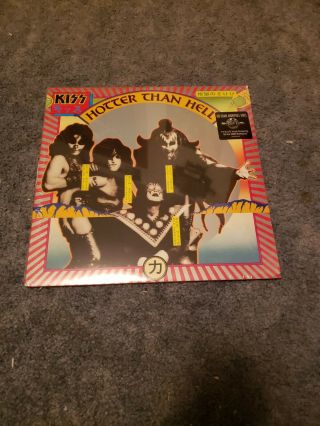 Hotter Than Hell By Kiss 180 Gram Vinyl Reissue 2014 End Of The Road (universal)