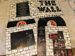 Roger Waters Lp,  All Inners Etc - " The Wall Live In Berlin 1990 " - Mercury 846611