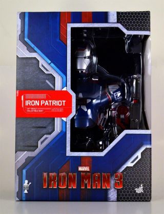 HOT TOYS IRON MAN 3 IRON PATRIOT 1/4 SCALE LIMITED EDITION BUST HTB12 6