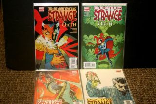 Marvel Comics Dr Strange The Oath 1 Thru 5 (missing 2) Vvf/nm