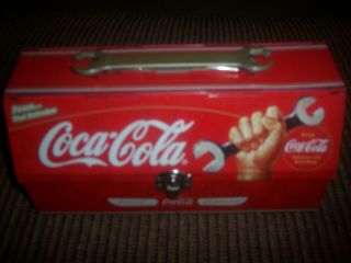Coca Cola Tin Lunch Box - Very Limited Production - Collectible Red Pause Refresh