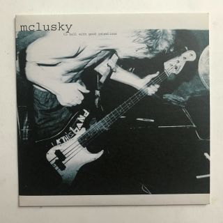 Mclusky - To Hell With Good Intentions 7 Inch Vinyl P&p Uk Pure124s