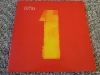 The Beatles - " 1 " - Very Rare 1st Press Lp (2000),  Inners/poster/prints - Ex