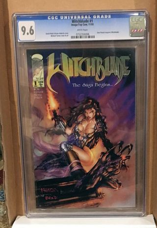 Witchblade 1 (image/top Cow 1995) Cgc 9.  6 Nm,