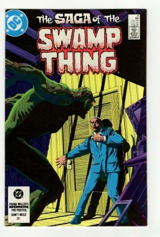 Saga Of The Swamp Thing 21 (2nd Series 1984) : Alan Moore - Origin - Movie Soon