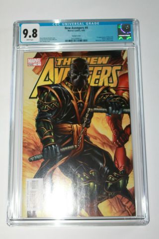 The Avengers 4 Variant Cover Cgc 9.  8