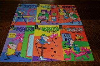 The Inspector and the Pink Panther Comic Full Set - NM - Gold Key 2