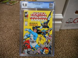 Justice Machine Annual 1 Cgc 9.  8 1st Appearance Of Elementals Texas Comics 1983