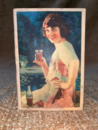 Rare 1924 Coke Coca - Cola Sewing Needle Advertising Look At