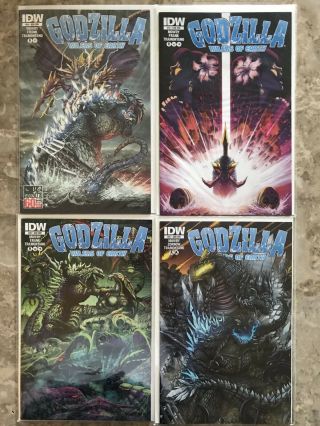 2013 - 2015 Godzilla: Rulers of Earth (1 - 25) RUN/SETNM REG.  SUB& RI.  CVRS 6