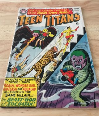 Teen Titans (1st Series) 1 1966 Fr/gd