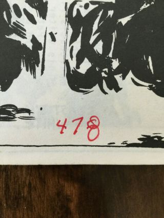 AMERICAN LYNCH LAW comic book zine RAYMOND PETTIBON SST Hand Numbered Black Flag 2