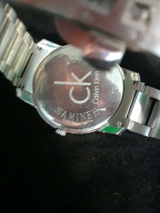 Men’s Calvin Klein CK Epitome Stainless Steel Quartz Watch K5121120 Switzerland 5