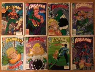 Aquaman 1 Thru 13 (complete Full Run 1991 Series,  Vf, ) Black Manta Origin