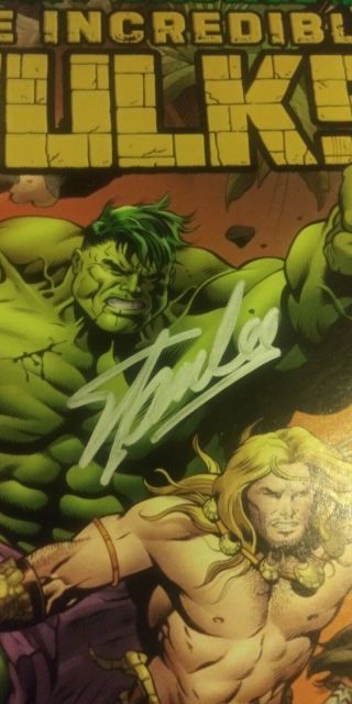 The Incredible Hulk 625 NM - 9.  2 SIGNED STAN LEE HULK AND KAZAR COVER KEY L@@K 2